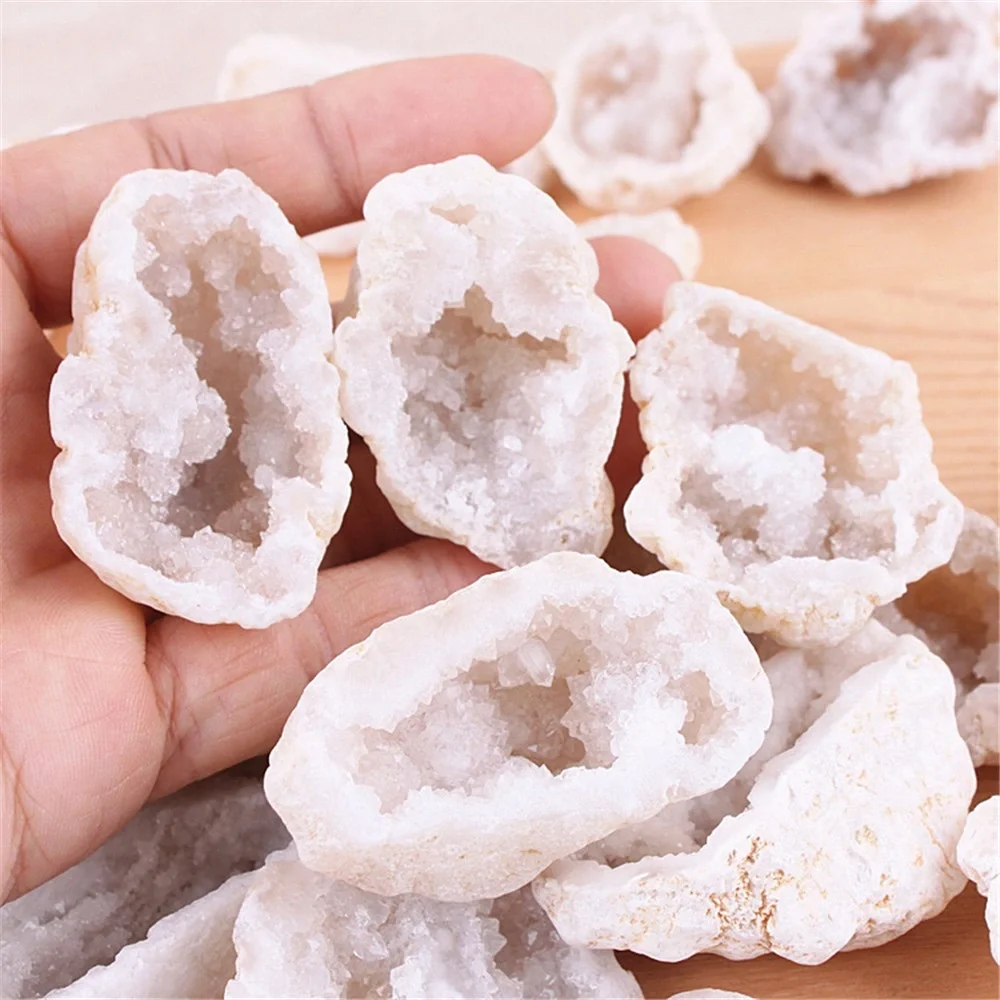 New Natural Stone Agate Slice Quartzs Crystal